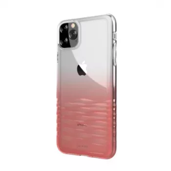 Apsauginis telefono dėklas Devia Ocean serijos, skirtas iPhone 11 Pro Max — laipsniškas raudonos apdaila