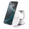 Vidinis įkroviklis Belkin UltraCharge 25w Qi2 3in1 magnetinis įkroviklis EU baltas apvalus