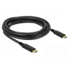 USB laidas DeLOCK 83325 USB 2.0 3 m USB C juodas