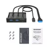 Vidinės sąsajos kortelė / adapteris GRAUGEAR G-MP01 Juoda 102x102x25mm