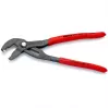 Knipex spyruoklinės juostos apkabos replės, visas ilgis 250 mm, maks. apkabos skersmuo 70 mm, nustatymai 25