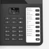 Laidinis stalinis telefonas Gigaset DESK 600 Juoda — laidinis stacionarus telefonas su skambinimo funkcija