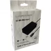 LC Power LC-NB-PRO-45-C - Maitinimo šaltinis - AC 110-240 V - 45 W - Juoda