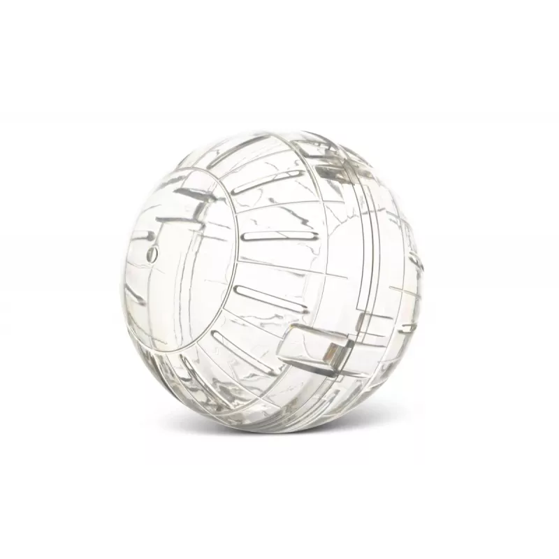 Pratimų kamuolys graužikams Savic Runner Small 12 cm, permatomas polistirenas, 120 mm