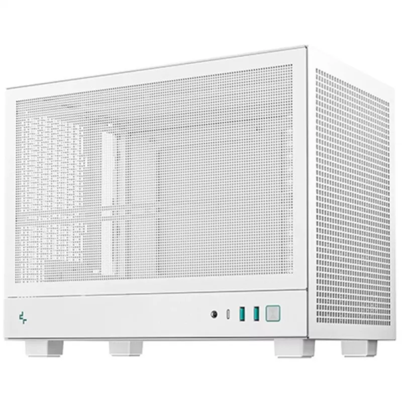 Kompiuterio korpusas DeepCool CH160 MESH WH, ATX, baltas