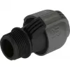 Sprinklersystem jungtis 25 mm > 1, juoda jungtis/pilka