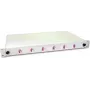 Lightwin LWL Splice Box, 12 skaidulų, 6x DLC daugiamodė, 50/125 µm OM4 plaušų sujungimo dėžutė (SPBOX 12G50 OM4 DLC)