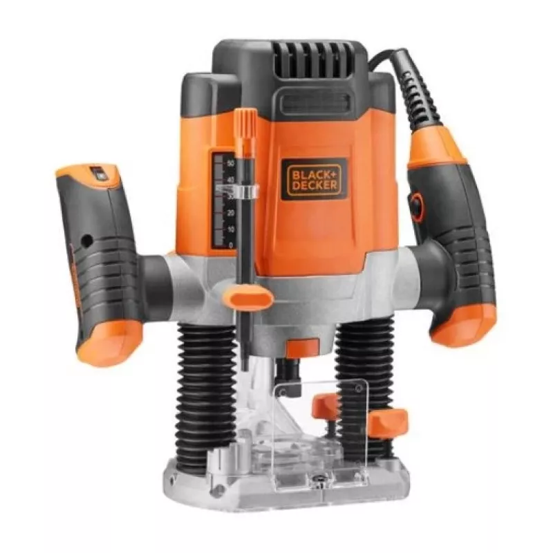 Frezavimo staklės Black+Decker KW1200E 1200W 8000 - 28000 aps./min.