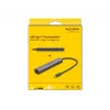 DeLOCK USB Type-C Doko stotelė 8K HDMI USB 10 Gbps 2.5 Gigabit LAN PD 100W