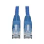 Tripp Lite N201-002-BL Cat6-Gigabit-Ethernet-kabelis (UTP) be kabliuko - lietas (RJ45 laidas/laidas) - Mėlynas - 0,61 m (N201-002-BL)