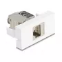 Tinklo RJ45 modulis DELOCK 90904 Cat.6A su LED, skirtas Keystone skydams ir pataisų skydams