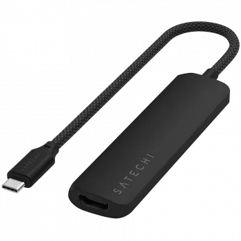 Satechi ST-P4SK sąsajos šakotuvas USB Type-C 10000 Mbit/s Juoda