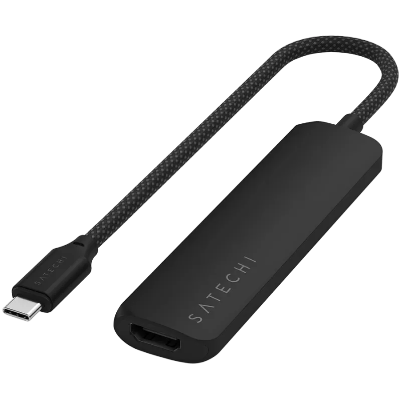 Satechi ST-P4SK sąsajos šakotuvas USB Type-C 10000 Mbit/s Juoda