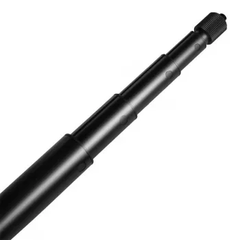 Metalinė asmenukės lazda Puluz PU641B, skirta Insta360 One RS/X2/X3/X4, 2 m, juoda