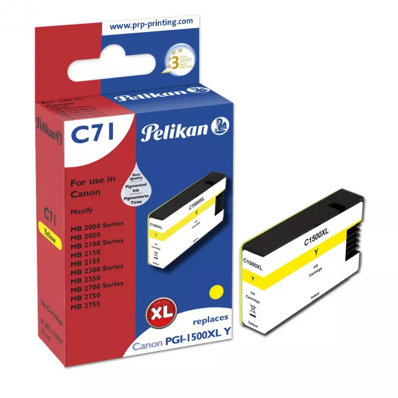 Pelikan 319577 spausdintuvo eksploatacinė medžiaga geltona