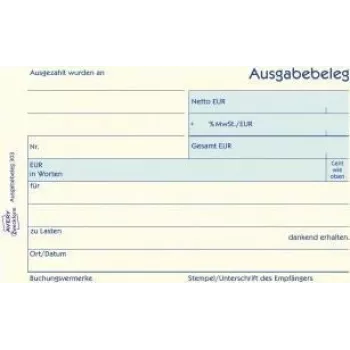 Avery 303 Mėlynas - Baltas - Geltonas Administravimo knyga (303)