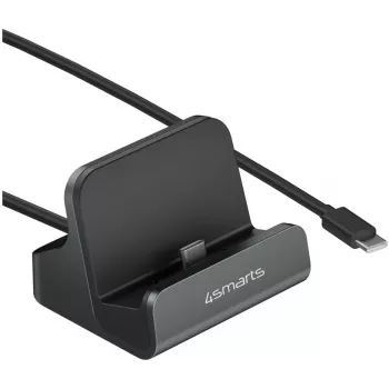 4smarts Charging Dock VoltDock USB-C 60W pilka (541426)