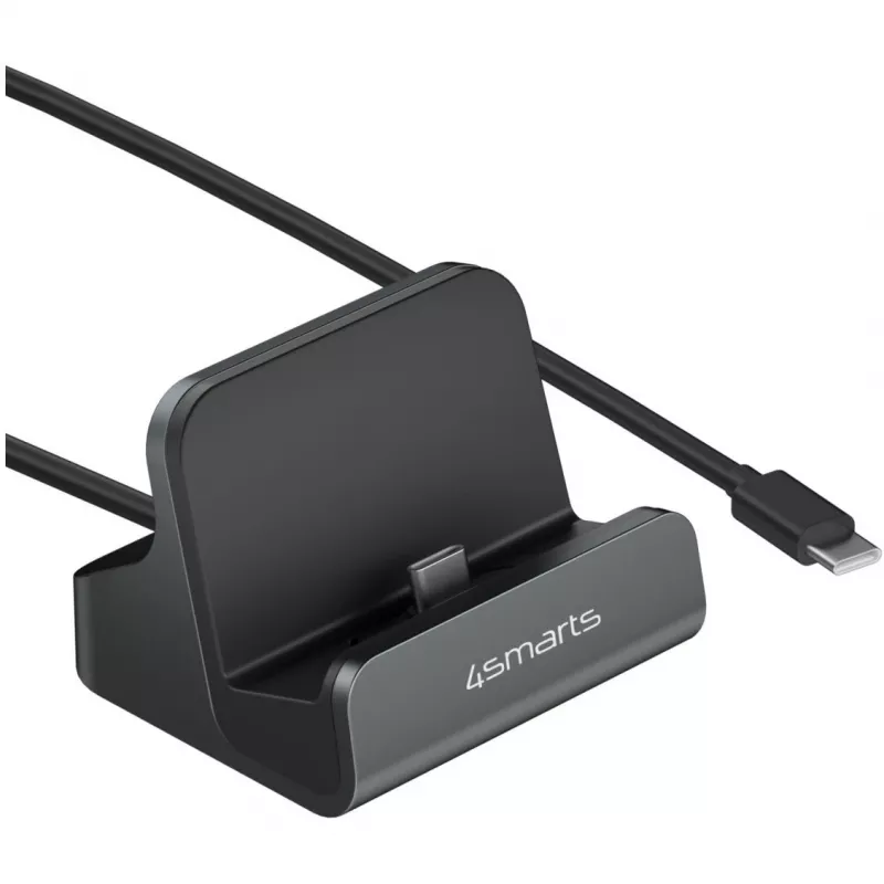 4smarts Charging Dock VoltDock USB-C 60W pilka (541426)