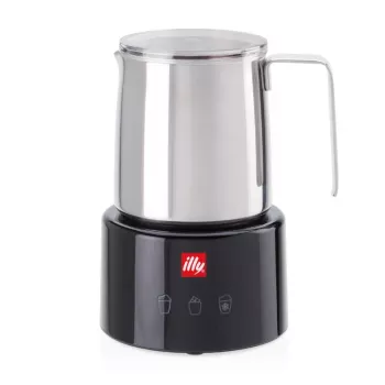 Pieno putotuvas / šildytuvas Illy 23760 juodas nerūdijantis plienas 250 ml