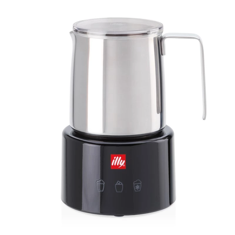 Pieno putotuvas / šildytuvas Illy 23760 juodas nerūdijantis plienas 250 ml