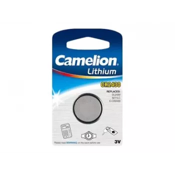 Vienkartinė ličio mikrobaterija CAMELION CR2430, 3 V, 1 vnt.