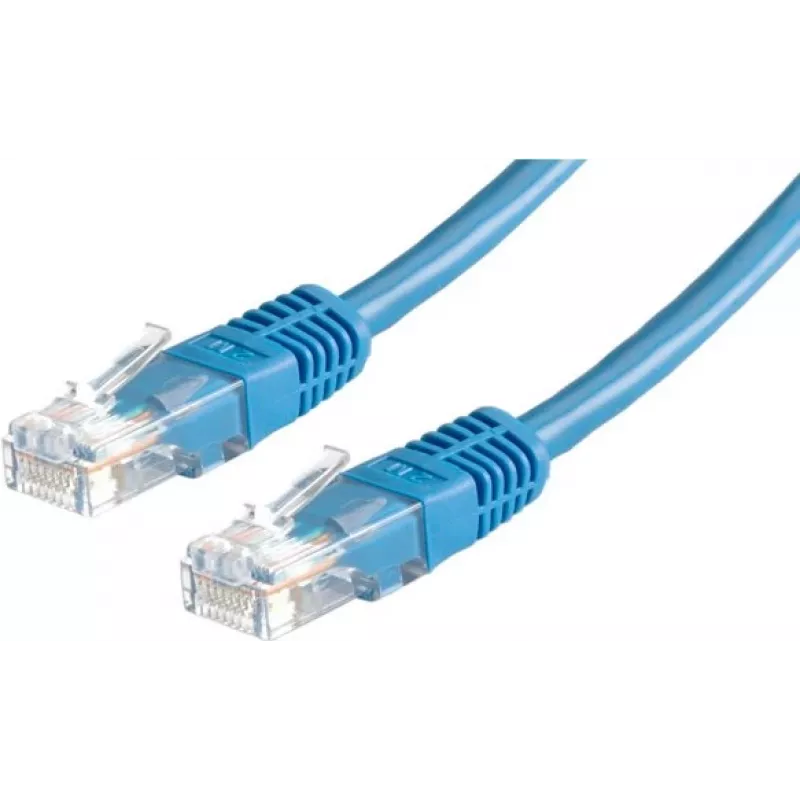 Roline 21.15.0544 Ethernet komutacinis kabelis mėlynas