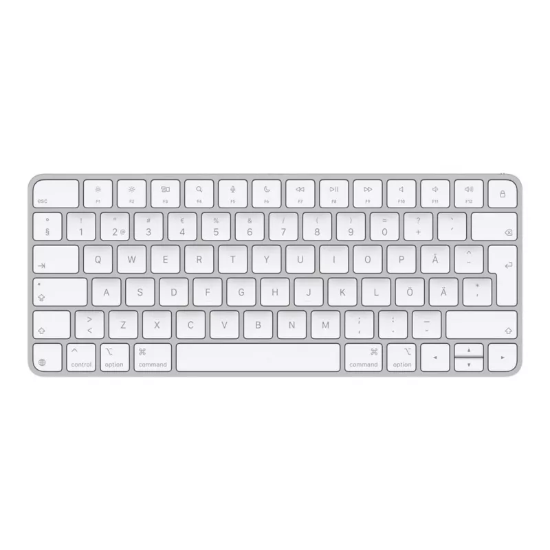 Apple Magic klaviatūra Universal USB Bluetooth QWERTY suomių švedų balta