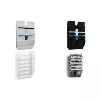 Literatūros stovas Durable FLEXIPLUS 6 lentynos Baltas
