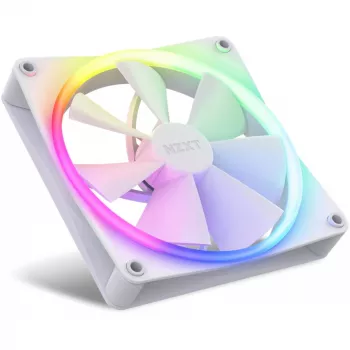 NZXT F140 RGB 140 mm dviguba pakuotė, balta