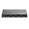 Digitus 4K HDMI jungiklis 3x1, metalinis, juodas, 18 Gbit/s