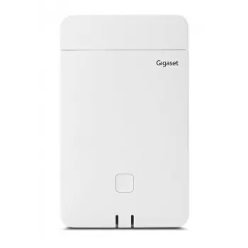 DECT bazinė stotis Gigaset N770 IP Pro — 120 kanalų, HTTPS/SIPS/SRTP/SSL/TLS, patalpoje 50 m, lauke 300 m, balta