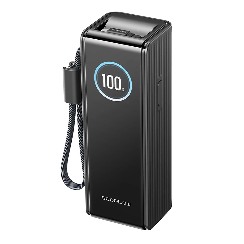 Išorinė baterija ECOFLOW RAPID 25K su įmontuotu laidu