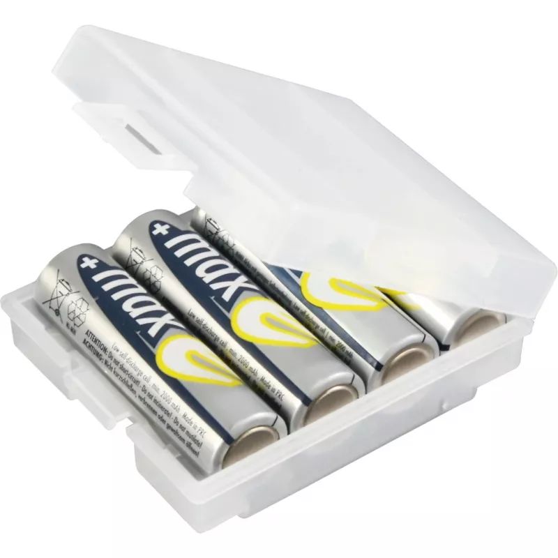 ANSMANN 4000740 baterijų dėžutė BATTERY BOX 4, iki 4 AA arba AAA elementų