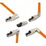 helos Cat 8.1 metalinė jungtis 263837 — ekranuotas RJ45 modulinis kištukas, 5 variantai