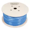 DIGITUS CAT 6A U/FTP instaliacinis kabelis 305 m, simpleksinis, Cca, Easy Pull Box, mėlynas