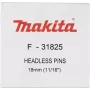 Makita vinys 0,6 x 25 mm nerūdijančio plieno F-32155 10000 vnt.