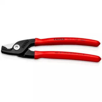 Kabelių žirklės Knipex 95 11 160 — 160 mm pjovimo geba, ergonomiškos rankenos