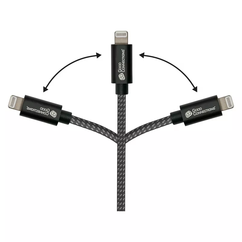Goodconnections 2510-CL005S jungiamumo priedas, juodas