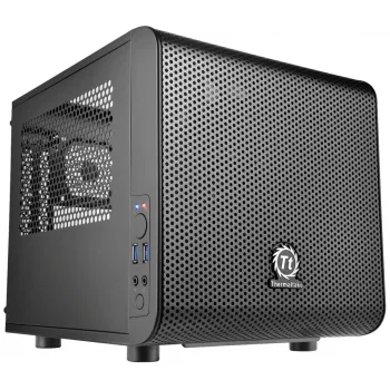Thermaltake Core V1 Cube Juoda