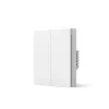 AQARA Smart Home Wall Switch H1, su nuliu, dvigubas jungiklis (WS-EUK04)