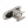 DeLOCK RJ45 jungtis LSA prie LSA Cat.6A be įrankių juoda
