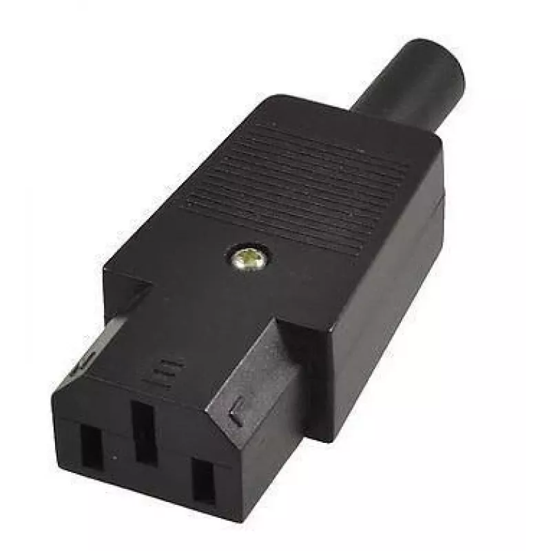 Microconnect C13PLUG maitinimo kištuko adapteris C13 juodas