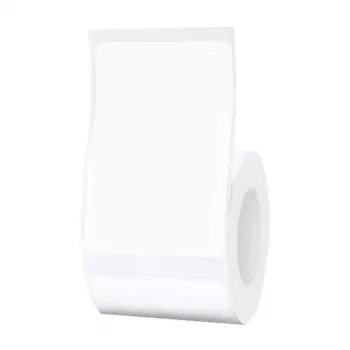Etikečių ritinėlis NIIMBOT PL50*70-100 terminės etiketės 50×70 mm baltos, 100 vnt.