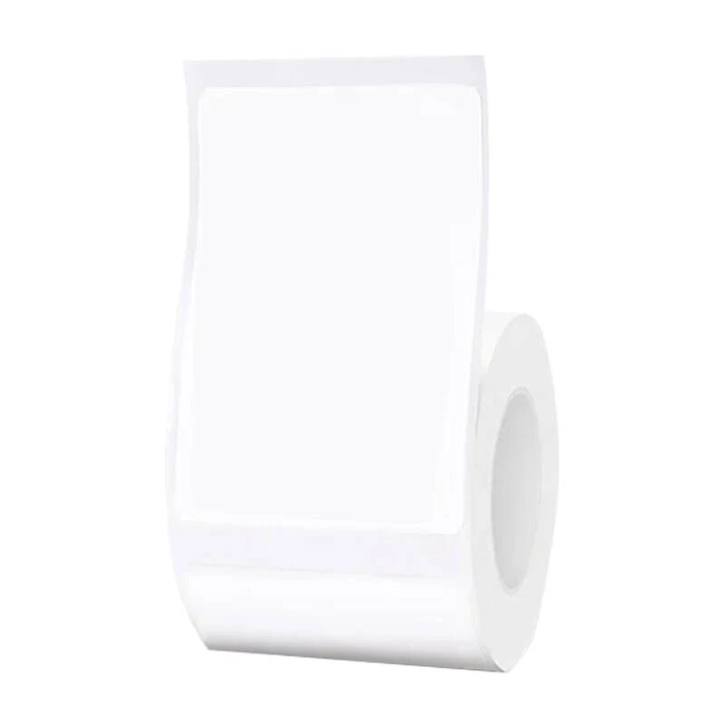 Etikečių ritinėlis NIIMBOT PL50*70-100 terminės etiketės 50×70 mm baltos, 100 vnt.