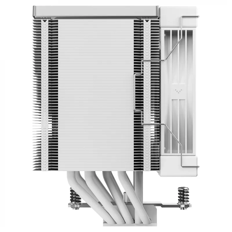 Procesoriaus oro aušintuvas DeepCool AK500 G2 WH, 120 mm ventiliatorius, maks. oro slėgis 3.33 mmH2O, 117×129×159 mm, baltas