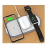 3 viename belaidis įkroviklis „Devia V4“ 10 W – išmaniajam telefonui, „Apple Watch“, ausinėms
