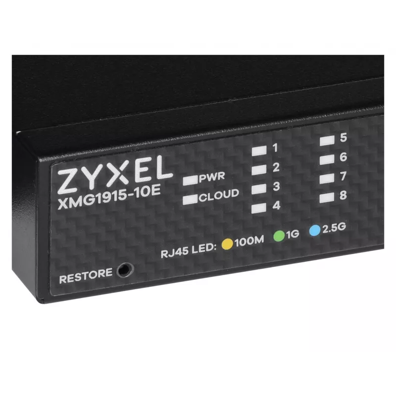 Zyxel XMG1915-10E valdomas L2 2.5G Ethernet (100/1000/2500)