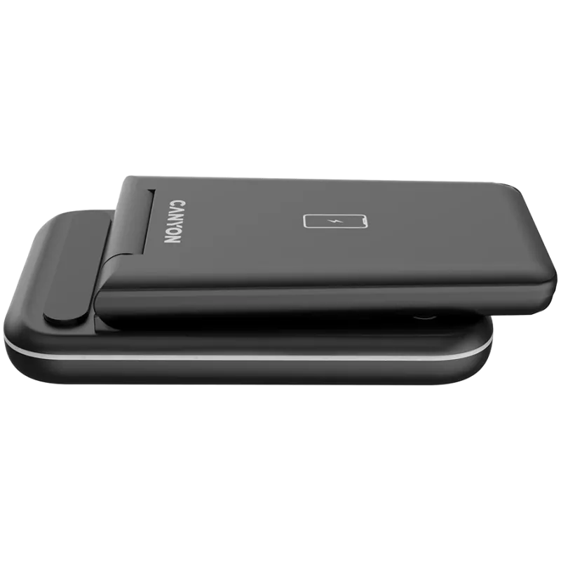 CANYON belaidis įkroviklis WS-304 15W 3-in-1 juodas