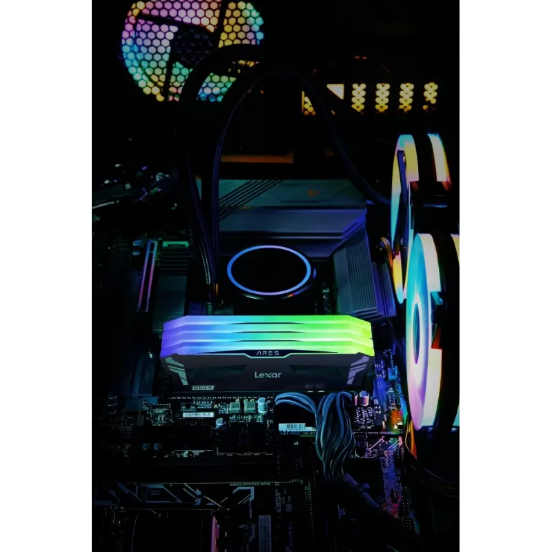 Lexar | Desktop Memory | ARES | 32 Kit (16GBx2) GB | DDR5 | 6800 MHz | PC/server | Registered No | ECC No