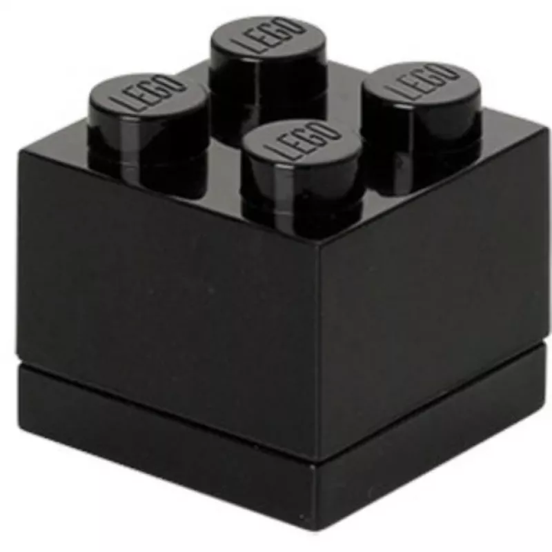 Lego Lunch Container Mini 4 Juoda 4011 (40111733)